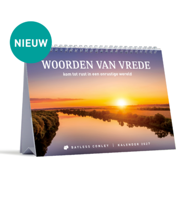 Tafelkalender 2027: Woorden van vrede